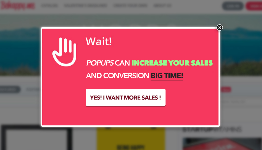 Increase E-commerce Sales Using Popups
