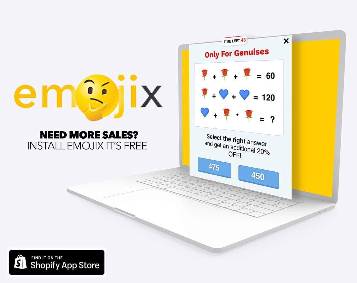 A gamification exit popup quiz to get more emails and sales