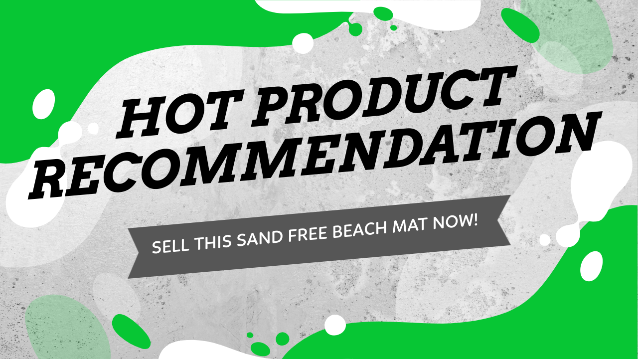 Ecomhunt Product Recommendations - Sell This Sand Free Beach Mat Now!