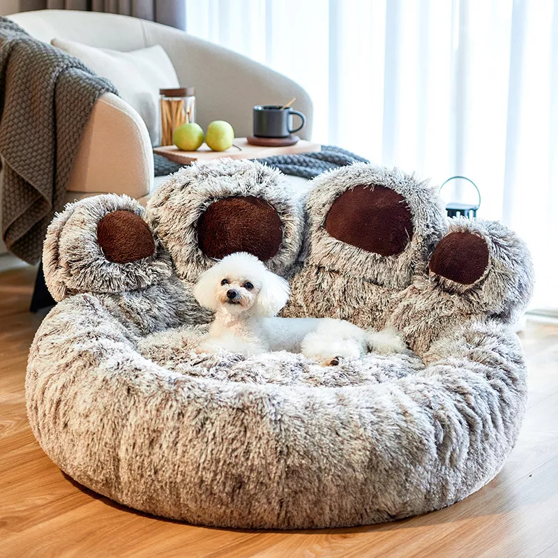 bear claw pet bed