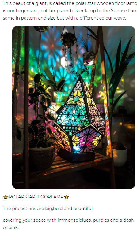 bohemian led lamp product description