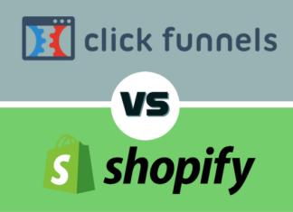 Best Dropshipping Platform: ClickFunnels V.S Shopify