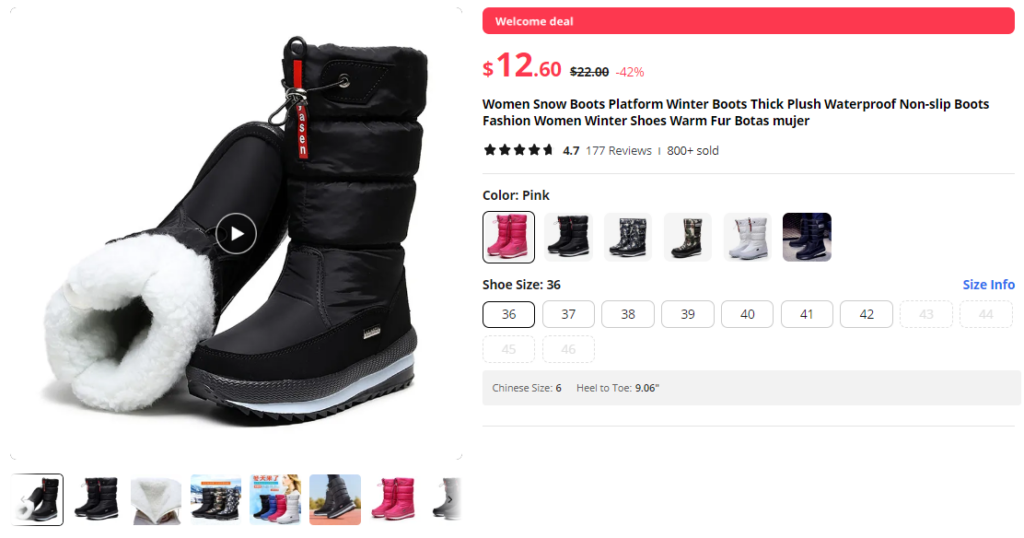 Women Winter Boots Aliexpress Page